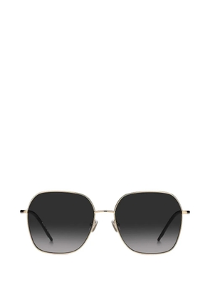 BOSS oversized-frame sunglasses - Gold