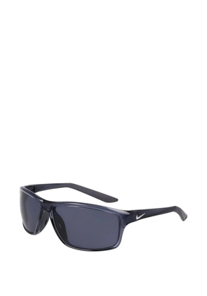 Nike Adrenaline 22 rectangle-frame sunglasses - Grey