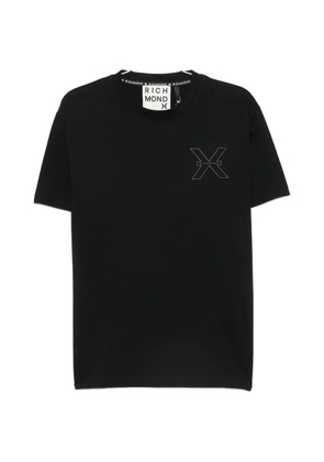 John Richmond logo-print crew-neck T-shirt - Black