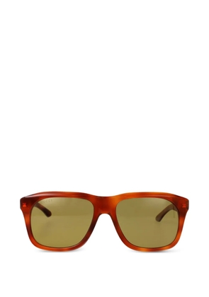 Gucci square-frame sunglasses - Brown