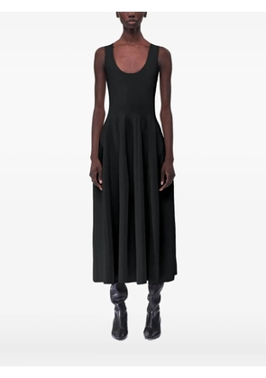 Adam Lippes Luccila silk midi dress - Black