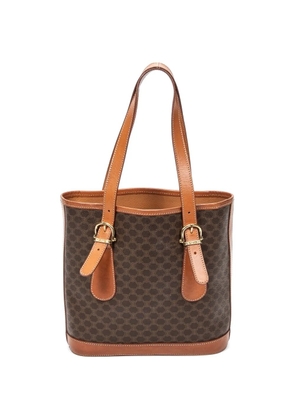 Celine Pre-Owned buckle-strap shoulder bag - Brown