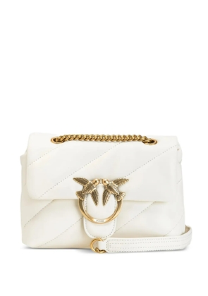 PINKO leather crossbody bag - White
