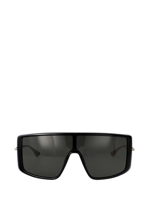 Alexander McQueen oversized-frame sunglasses - Black