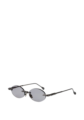 Kuboraum Maske H62 oval-frame sunglasses - Grey