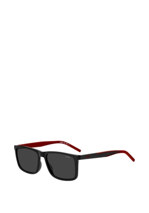 BOSS rectangle-frame sunglasses - Black