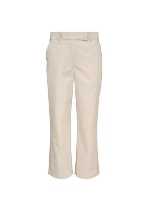 Thom Browne belt-loop relaxed-fit trousers - Neutrals