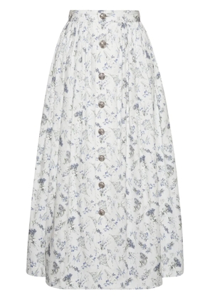 Adam Lippes Bryce skirt - White