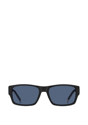 Tommy Hilfiger rectangle-frame sunglasses - Black