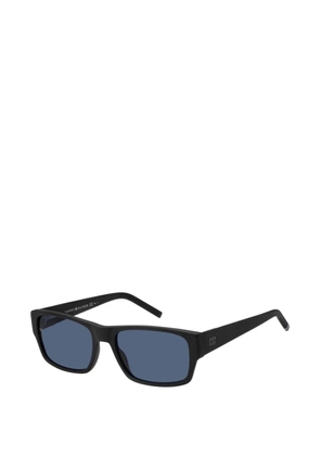 Tommy Hilfiger rectangle-frame sunglasses - Black