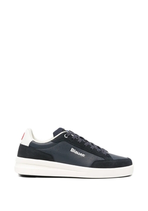 Blauer leather sneakers - Blue