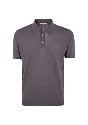 Nuur short-sleeved polo shirt - Grey