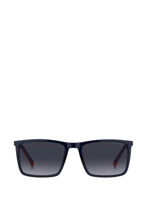 Tommy Hilfiger rectangle-frame sunglasses - Blue