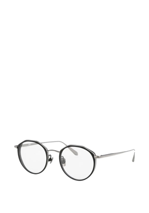 Linda Farrow Cesar geometric-frame glasses - Black