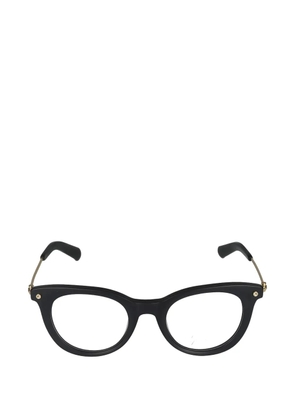 Yohji Yamamoto cat-eye glasses - Black
