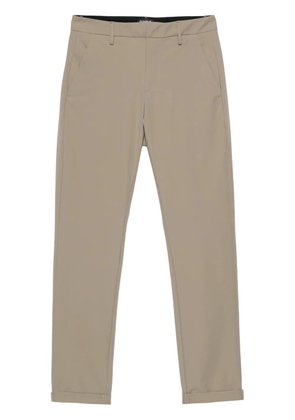 DONDUP pressed-crease slim-fit trousers - Neutrals