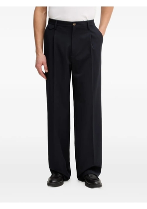 GUESS USA pleated wide-leg trousers - Blue