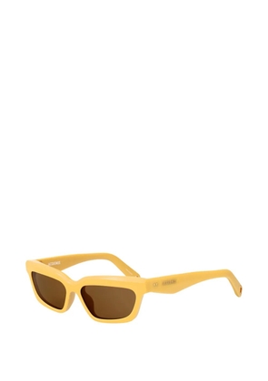 Jacquemus rectangular sunglasses - Yellow