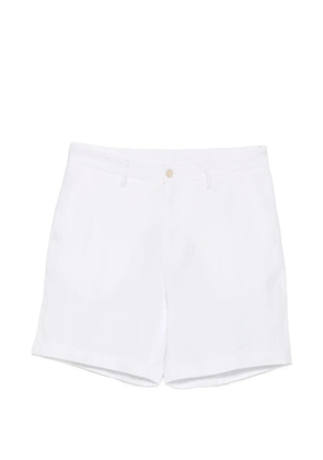120% Lino linen tailored shorts - White