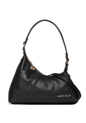 Marc Ellis medium Wynn pebbled shoulder bag - Black