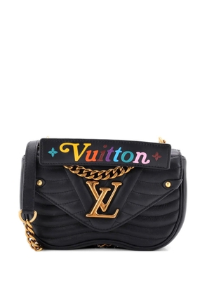 Louis Vuitton Pre-Owned New Wave Chain Bag Quilted Leather PM shoulder bag - Black