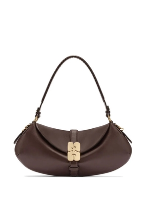 GANNI B-Kat shoulder bag - Brown
