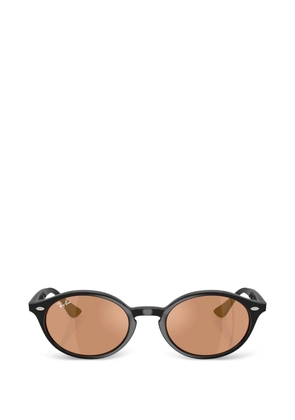 Ray-Ban oval-frame sunglasses - Black
