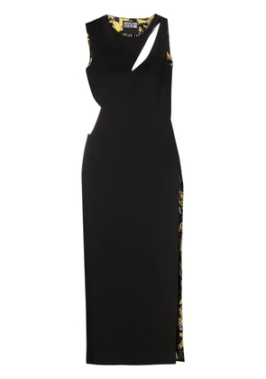Versace Jeans Couture cut-out maxi dress - Black