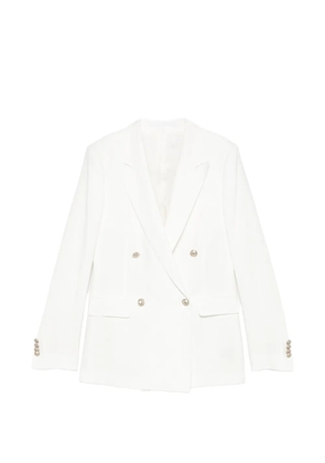 Tagliatore double-breasted blazer - White