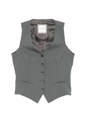 Tagliatore buttoned waistcoat - Grey