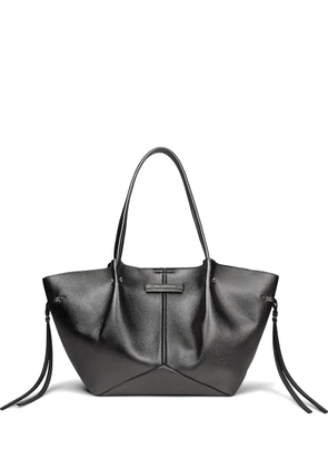 Karl Lagerfeld K/Pierced metallic tote bag - Grey