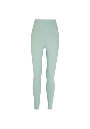 adidas by Stella McCartney logo-print leggings - Green
