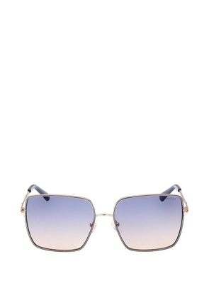 GUESS USA square-frame sunglasses - Gold
