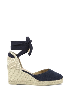 Castañer 70mm Carina wedge espadrilles - Blue