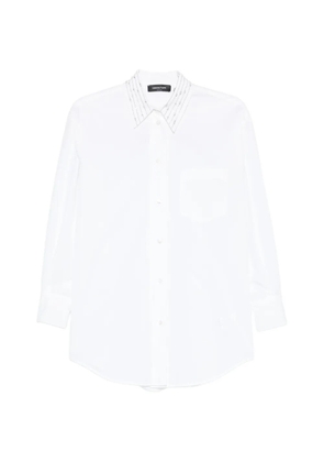 Fabiana Filippi crystal-embellished shirt - Neutrals
