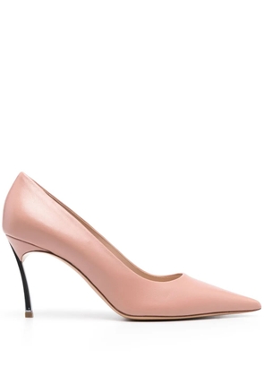 Casadei 80mm Blade pumps - Pink