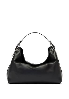 Diesel D-Line buckle-detail shoulder bag - Black