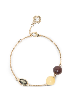 Maje bead-embellished chain bracelet - Gold