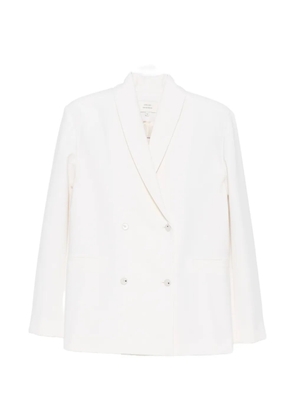 LouLou de Saison double-breasted jacket - White