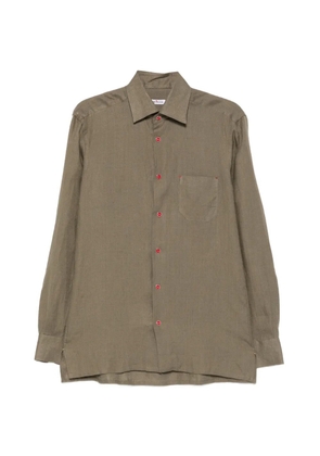 Kiton button-up shirt - Green