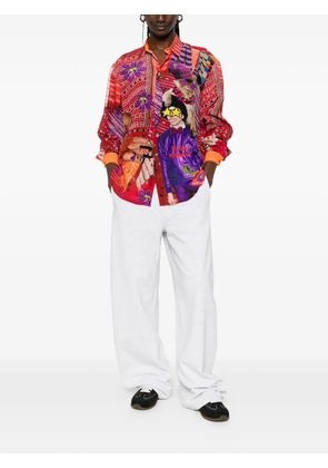 The Artistylist graphic-print long-sleeve shirt - Red