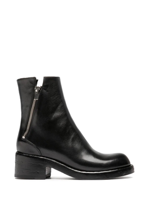 Officine Creative Brett 010 side-zip ankle boots - Black
