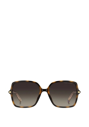 Tommy Hilfiger square-frame sunglasses - Brown