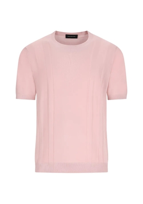 Tagliatore crew-neck T-shirt - Pink