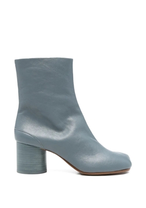 Maison Margiela Tabi leather ankle boots - Blue