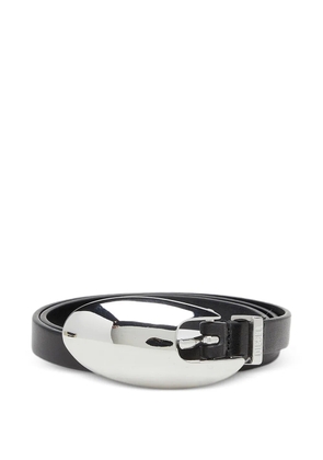 Diesel B-Rop sculpted-buckle belt - Black