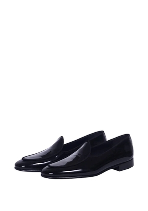 Edhen Milano Kensington patent leather loafers - Black