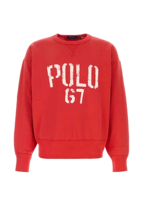 Polo Ralph Lauren logo-print sweatshirt - Red