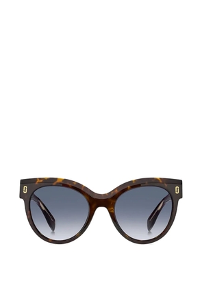 Marc Jacobs Eyewear tortoiseshell-effect cat-eye sunglasses - Brown