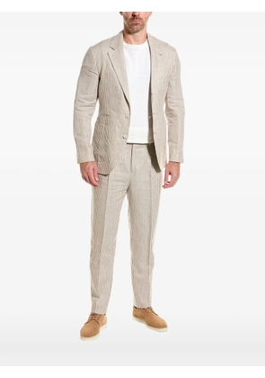 Brunello Cucinelli pinstripe-pattern suit - Neutrals